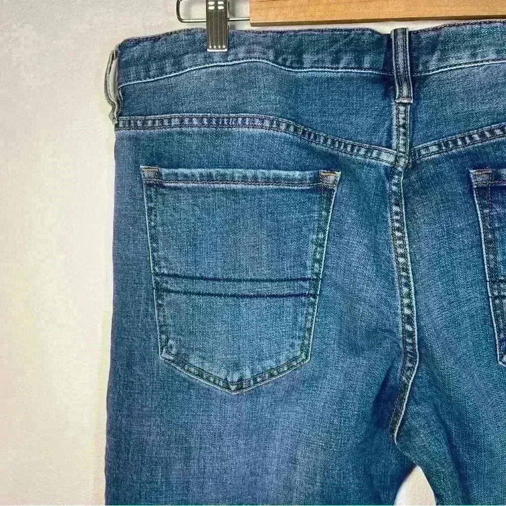 Five Four Men’s Blue Denim Montag Slim Straight Leg Denim Jeans Size 34 - Picture 8 of 16